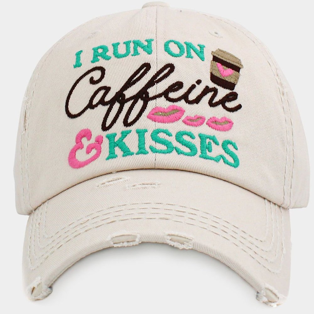 Caffeine & Kisses cap !